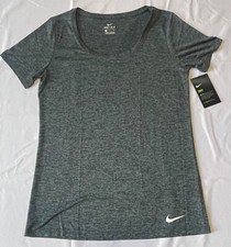 Nike Women's Dry Training T-Shirt Fitness Workout 902082-010 SMALL