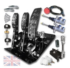 FITS FORD KA FLOOR MOUNTED CABLE PEDAL BOX KIT – SPORTLINE 3-PEDAL AP CYLINDERS