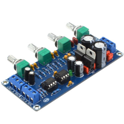 HiFi Amplifier NE5532 Preamp Volume Tone Control Finished Board Op Amp ...