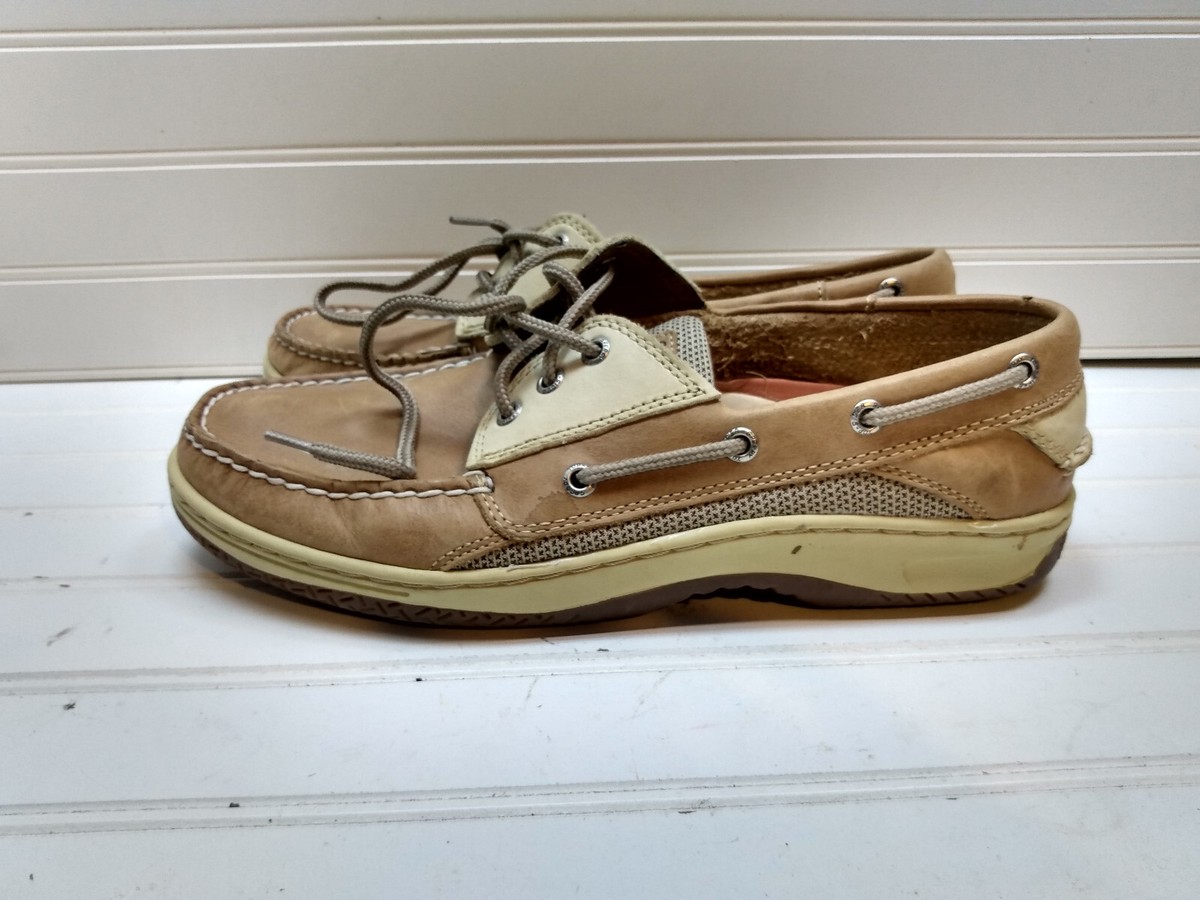 Sperry Shoes Mens 9.5 Gray Leather Top Sider Oxford Vintage Casual Lace Up Vintage Sperry Topsiders - Etsy main image 2