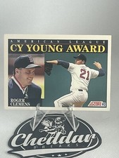 1992 Score Roger Clemens Cy Young Award #790 Boston Red Sox 