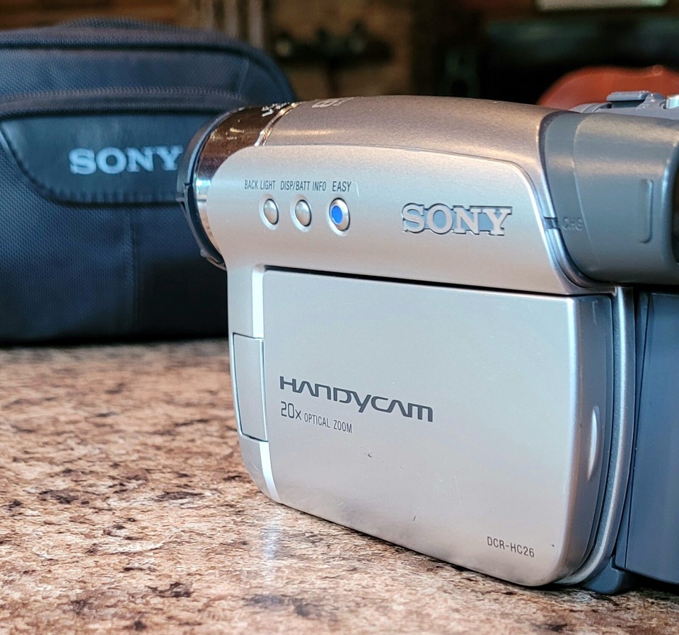 Sony Handycam DCRHC26 MiniDV Firewire IEEE 1394 Transfer Deck eBay