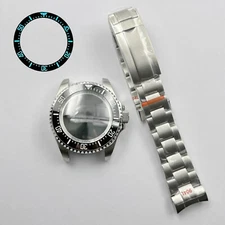 44MM Watch Case Bezel Sapphire Mechanical Watch Accessories for NH35/36 Movement