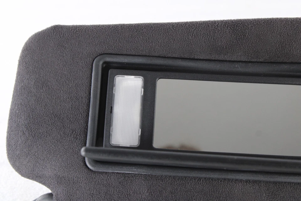 💎 2009-2015 Jaguar XF пассажирский солнцезащитный козырек зеркало правый солнцезащитный козырек черный замшевый OEM - Изображение 3 из 4