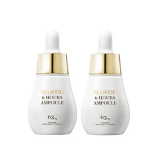 Mastic 6-Hours Ampoule 63% Contains White Mastic Complex 15ml x 2 K-Beauty