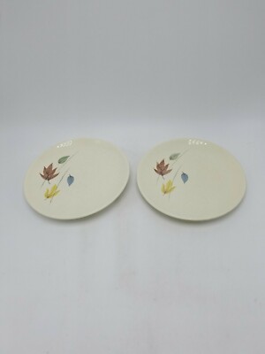 Franciscan ''Autumn'' Two (2) Bread And Butter Plates - 6 1/2 Inch