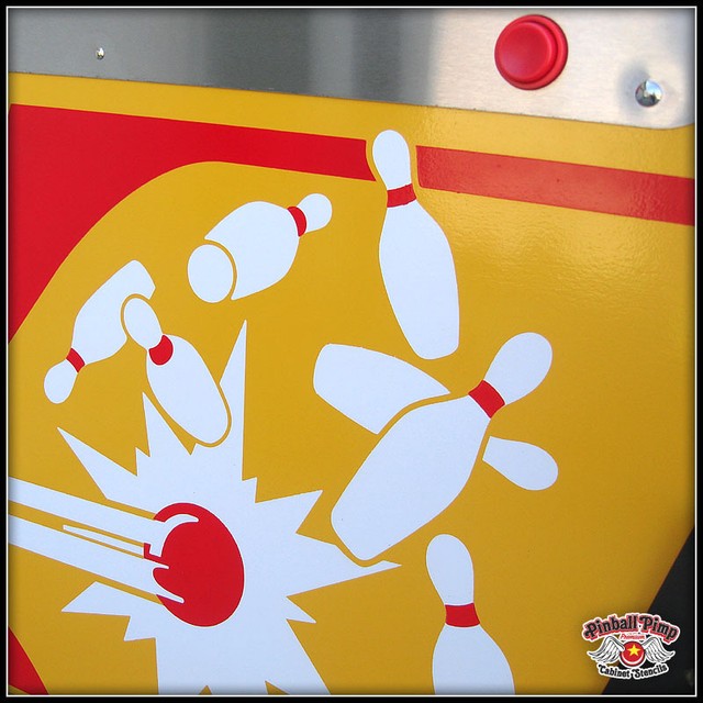 Bally Strikes and Spares PINBALL STENCILS • • Pinball Pimp