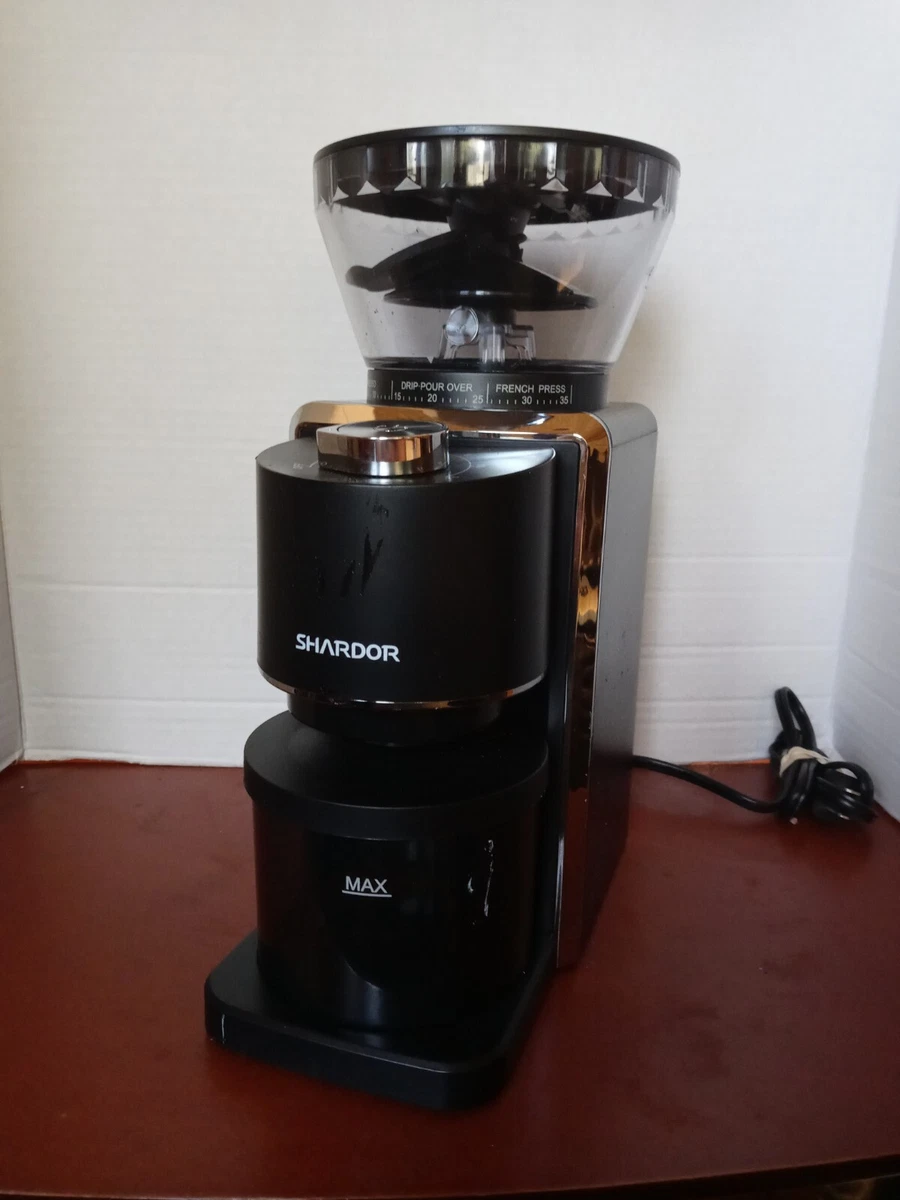 Shardor conical 2024 burr coffee grinder