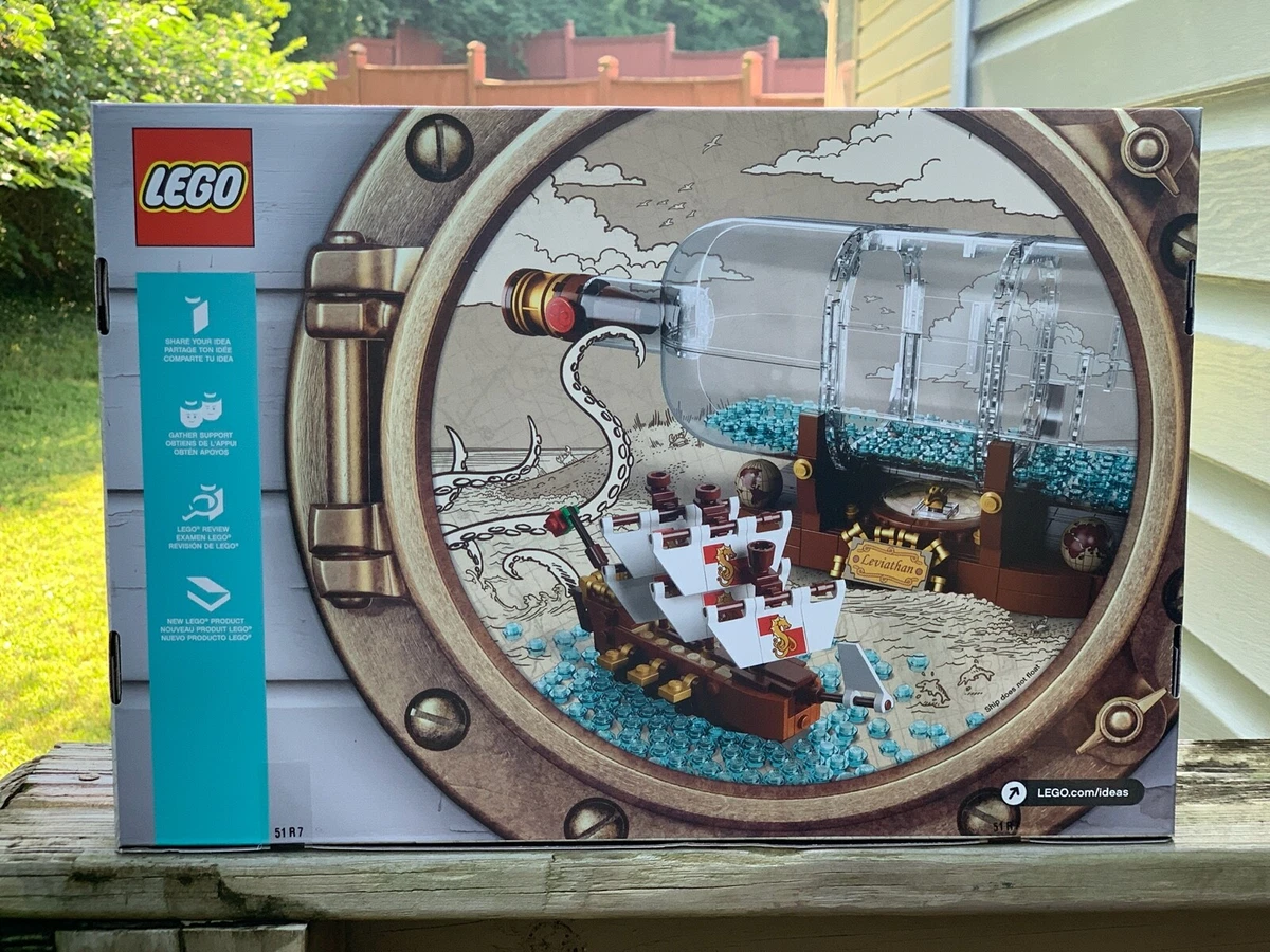 Ebay lego ship in 2025 a bottle