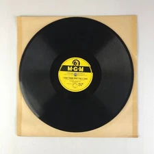 Vintage Shellac Record (Summertime) M.G.M.