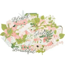 FULL BLOOM Collectables Scrapbooking 40 pc Die Cuts KAISERCRAFT CT939 New