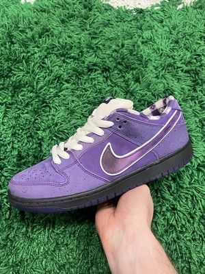 Nike SB Dunk Low Concepts Purple Lobster Size 9.5 Used