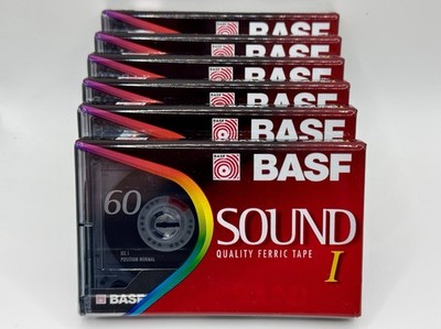 BASF Audio-Leerkassetten Sound 1 60Min. NEU & OVP SEALED
