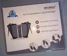 CINCOM Air Compression Leg Massager CM-010A 2 Modes 3 Intensities Circulation