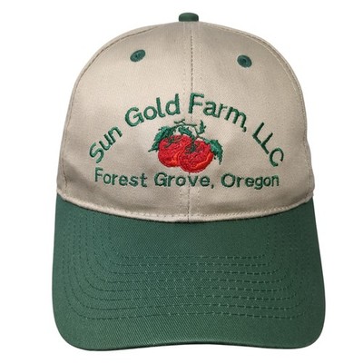 Sun Gold Farm, LLC. Strapback Baseball Cap Multi One Size Adjustable Cotton Otto