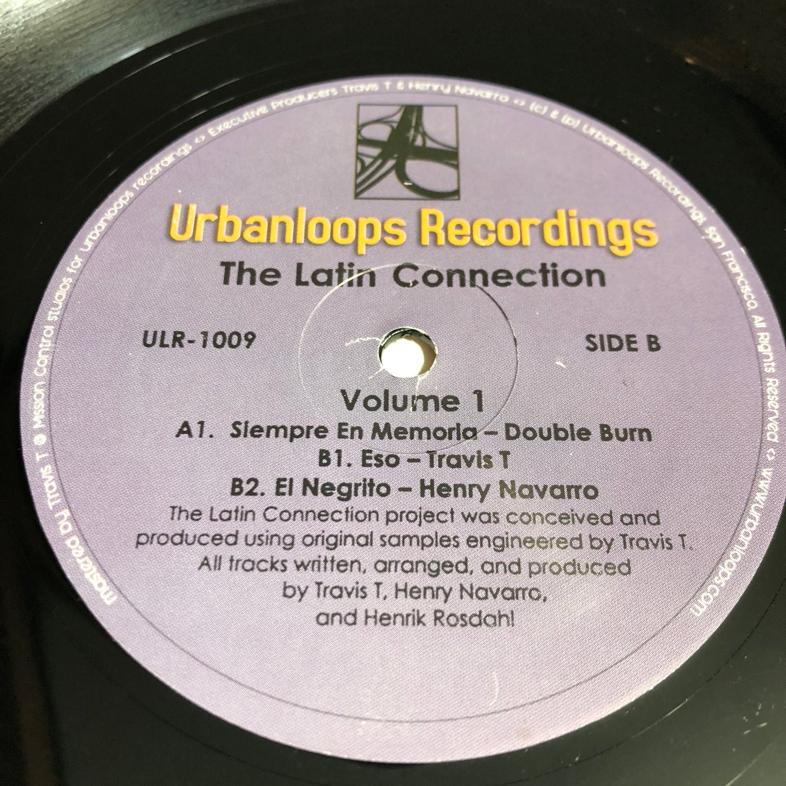 The Latin Connection – Volume 1 EP 2002 Urbanloops Recordings Latin House