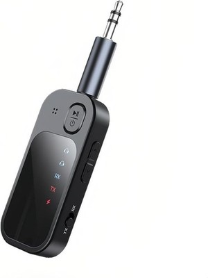 Verbesserter Bluetooth 5.4 Transmitter 4-in-1 tragbare drahtlose wiederaufladbare TF-Karte