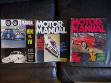 Australian Motor Manual magazines 1x'67 2x'70 in a lot - vintage