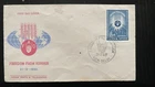 India 1963 Freedom From Hunger FAO First Day Cover – New Delhi Cancel – 15np St