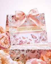 Special Edition Christian Dior Gift Box with a Dior Ribbon, 8.5 x 8.5 x 4