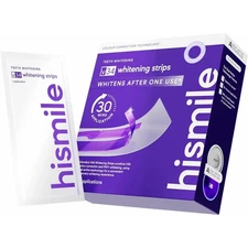 Hismile v34 Tooth Whitening Strips Teeth Whitening Strips, Purple Tooth Whiten-
