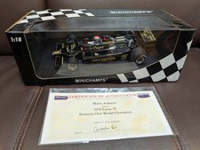 Minichamps 1/18 Mario Andretti 1978 Lotus Ford 79 Limited Edition 500pcs