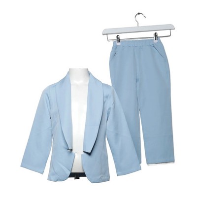 Shein, Anzug, Größe: 116, Polyester, Blau, Einfarbig #tUC