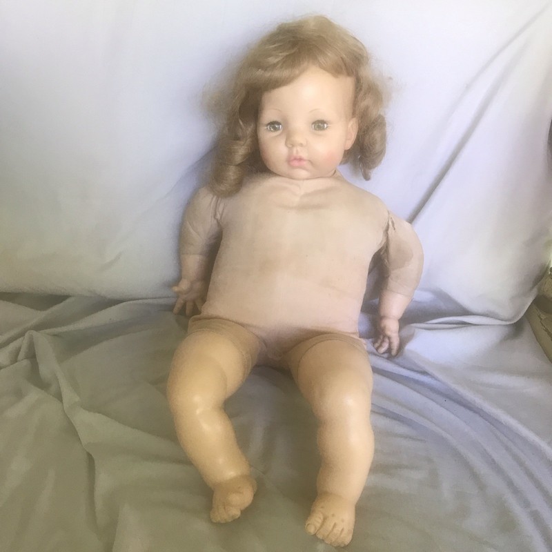 TLC Vintage Madame Alexander Victoria Baby With Non Working Crier