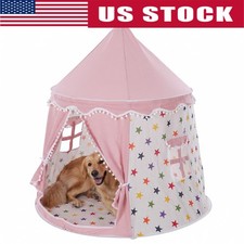 Cat Teepee Washable Tent Lightweight Portable for Indoor Pets Entertainment Pin
