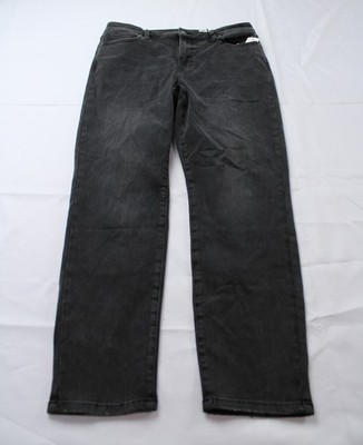 Cosmic Blue Love Women's Ayla Relaxed Skinny Jean JK5 Black Size 12/31 NWT