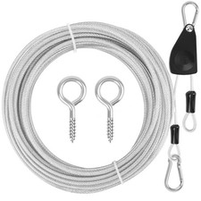 Anglekai 20FT Retractable Travel Clothesline, Adjustable Outdoor Clothesline ...