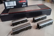Märklin Mini‑Club 87672 Spur Z – Personenwagen-Set „Höllentalbahn“, OVP
