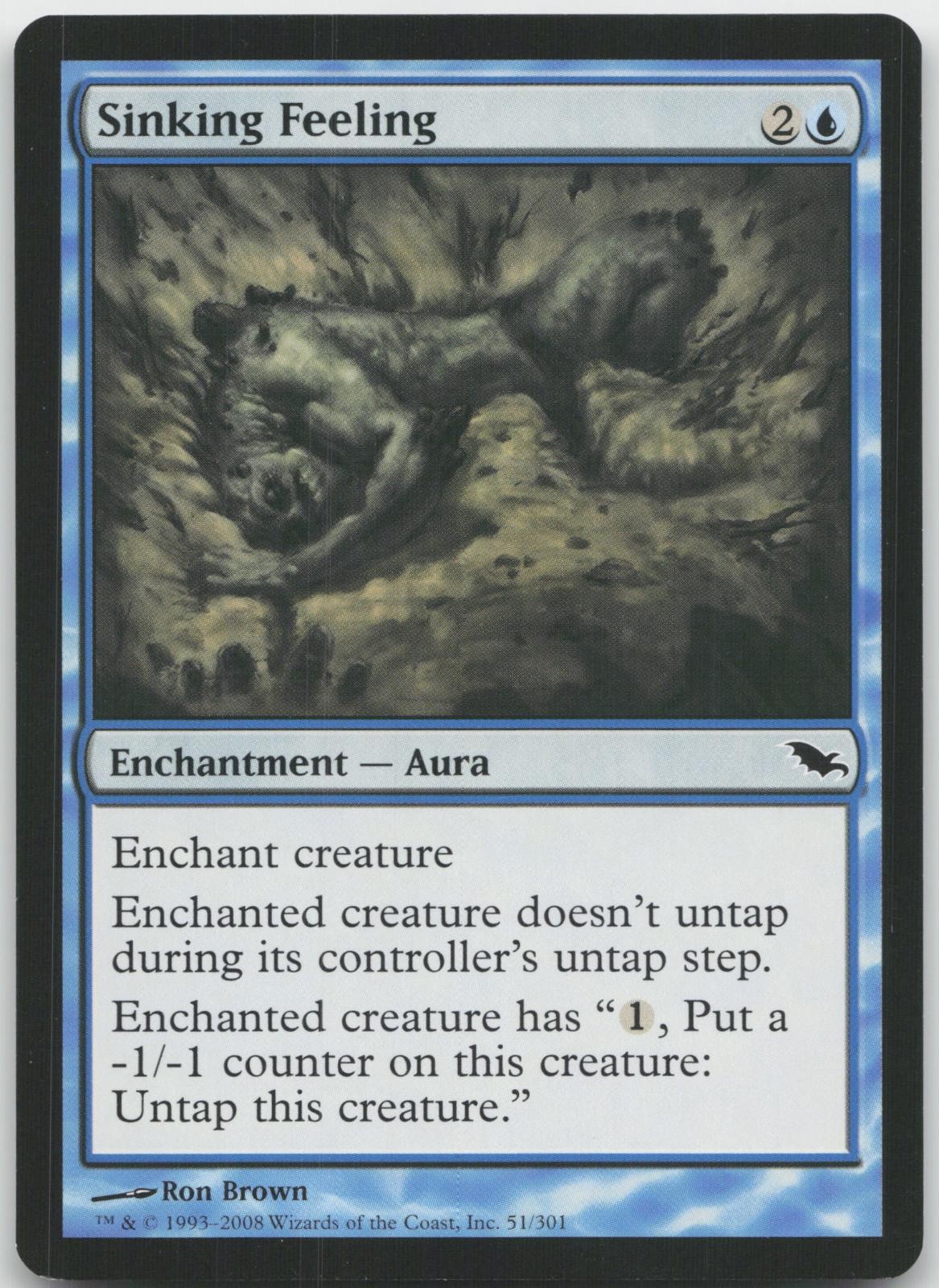 Sinking Feeling 51 Common Shadowmoor Magic: The Gathering Near Mint
