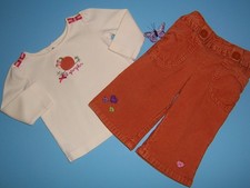 Gymboree girls VTG "MIX and MATCH" 6-12mth 2 PC SET...2005 TAG