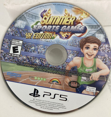 Summer Sports Games 4k Edition - Sony PlayStation 5 PS5 DISC ONLY