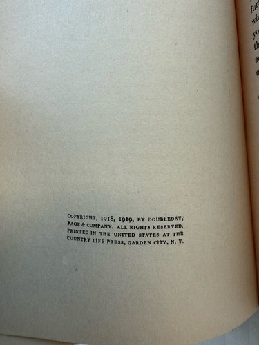 The Haunted Bookshop by Christopher Morley Hardcover Vintage Horror Fiction 1919 - Picture 8 of 8