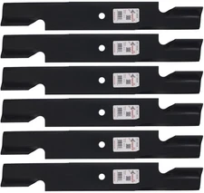 6 Mower Blades for Scag 481708 481712 482879 48304 A48111 A48304 61in. Deck