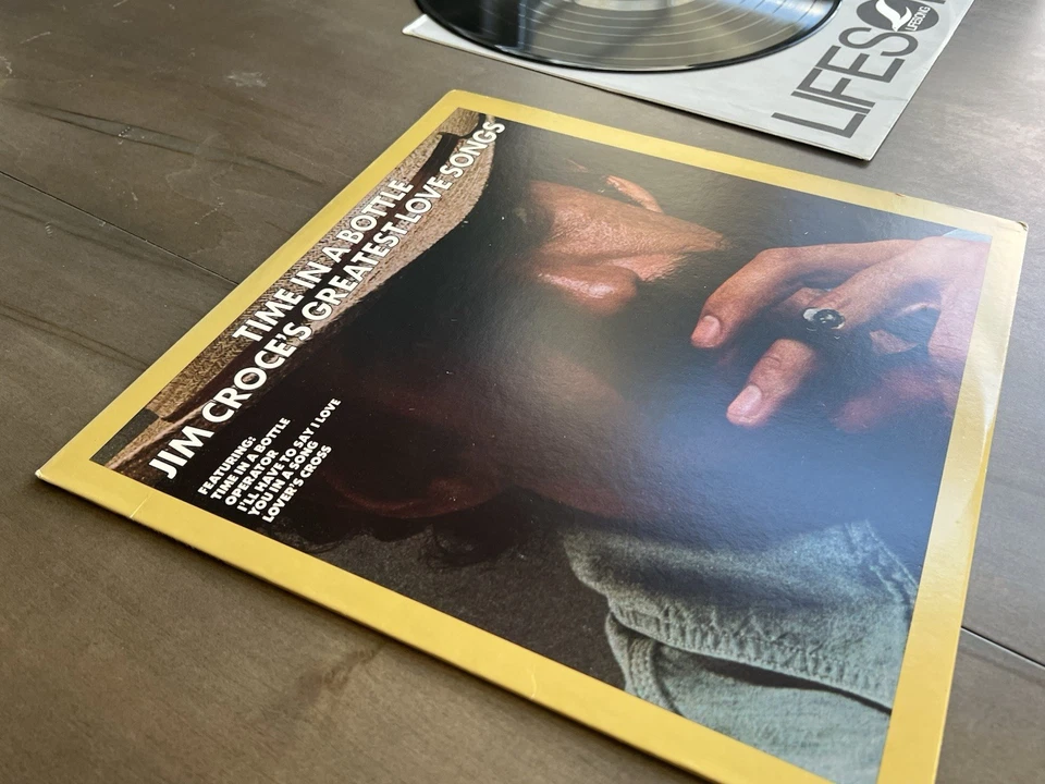 Jim Croce – Time in a Bottle Greatest Love Songs JZ 35000 EX/EX Lifesong 1976 LP - Image 3 of 4