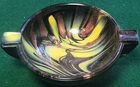 Vintage Hand-Blown Murano Art Glass Ashtray from the Mid-1960s. MCM