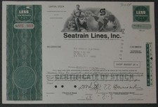Seatrain Lines, Inc. 1971 84 Shares