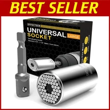 Universal Socket Set for DIY Handyman Ratchet Wrench Adapter