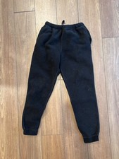 REI Black womens small jogger Thick Fleece USA Made
