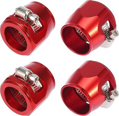 AN4 Hex Hose Finisher Clamp With Screw Band Hose E... – Grandado