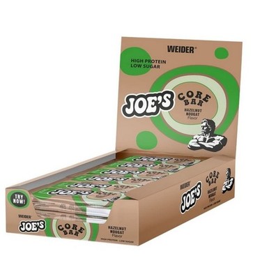 Weider Joe's Soft Bar - Proteinriegel - 12x50g - Hazelnut Nougat 