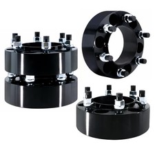 2.0" 6x5.5 Wheel Spacers M12x1.5 Hub Bore 106mm 50mm Hub Centric, Fit for 199...