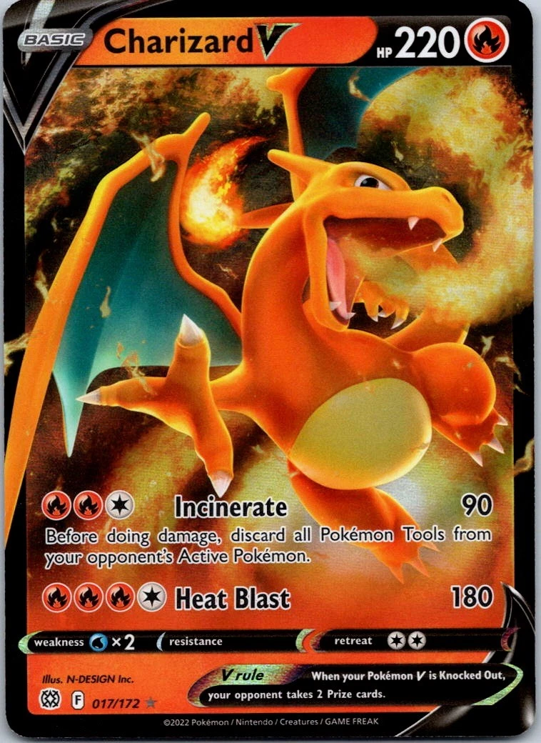 Charizard V 017/172 Swsh09: Brilliant Stars for sale | eBay
