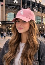 Chicago White Sox Hat Floyd Women's Buckle Back Slouch