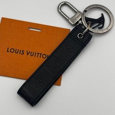 Louis Vuitton Dragonne Monogram Shadow Keyring Key Holder