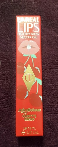 Charlotte Tilbury Unreal Lips Healthy Glow Nectar Oil Juicylicious cherry glaze