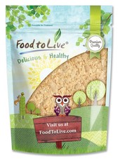 Food to Live Nutritional Yeast Flakes, 12 Ounces Fortified Large Flakes, Inactiv